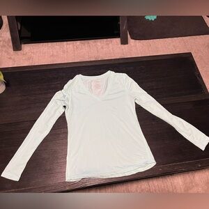 Women's mint green Long Sleeve Top